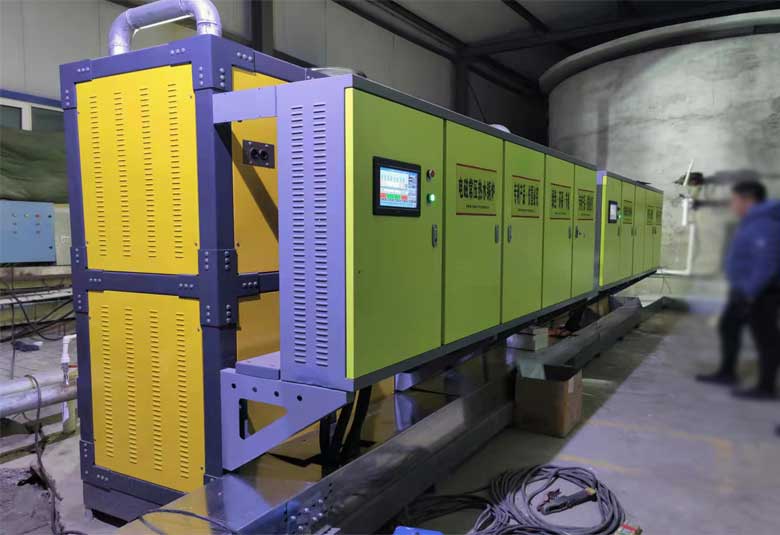 金地矿业1400KW电磁热水锅炉采暖