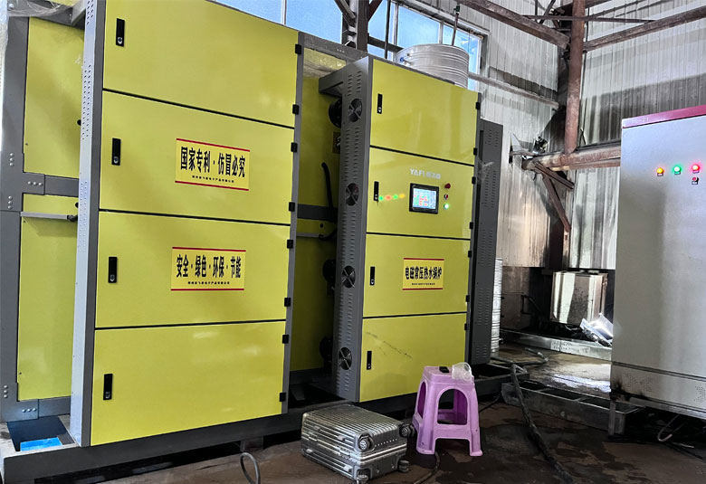 河北承德地区矿业2600KW电热水锅炉采暖项目